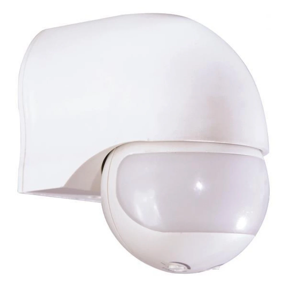 Ανιχνευτής Κίνησης Λευκός IP44 800W 220-240V Eurolamp