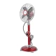 Ανεμιστήρας Μεταλλικός Vintage Ορθοστάτης 2ΣΕ1 Κόκκινος Φ34 35W - Eurolamp