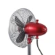 Ανεμιστήρας Μεταλλικός Vintage Ορθοστάτης 2ΣΕ1 Κόκκινος Φ34 35W - Eurolamp