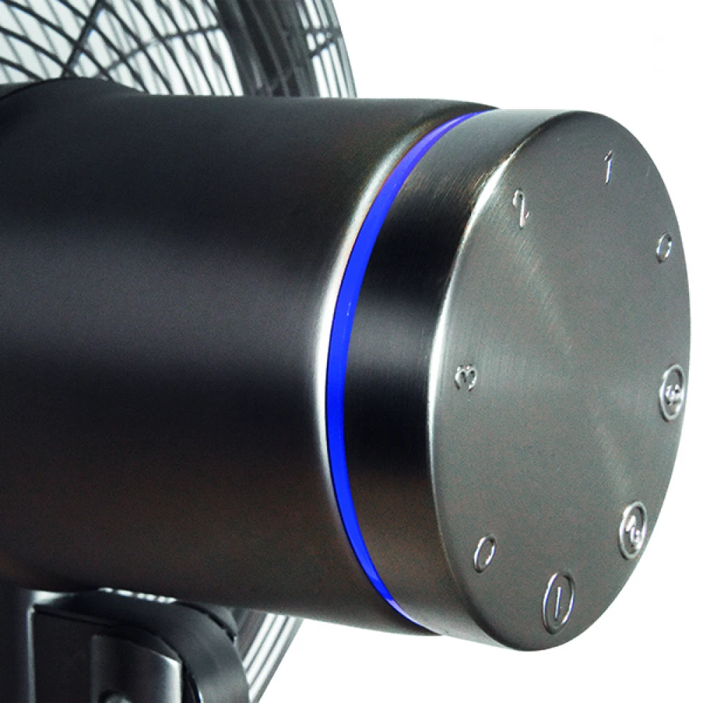 ΑΝΕΜΙΣΤΗΡΑΣ ΜΕΤΑΛΛΙΚΟΣ VINTAGE ΟΡΘΟΣΤΑΤΗ ΙΝΟΧ Φ45 60W (HIGH POWER) EUROLAMP