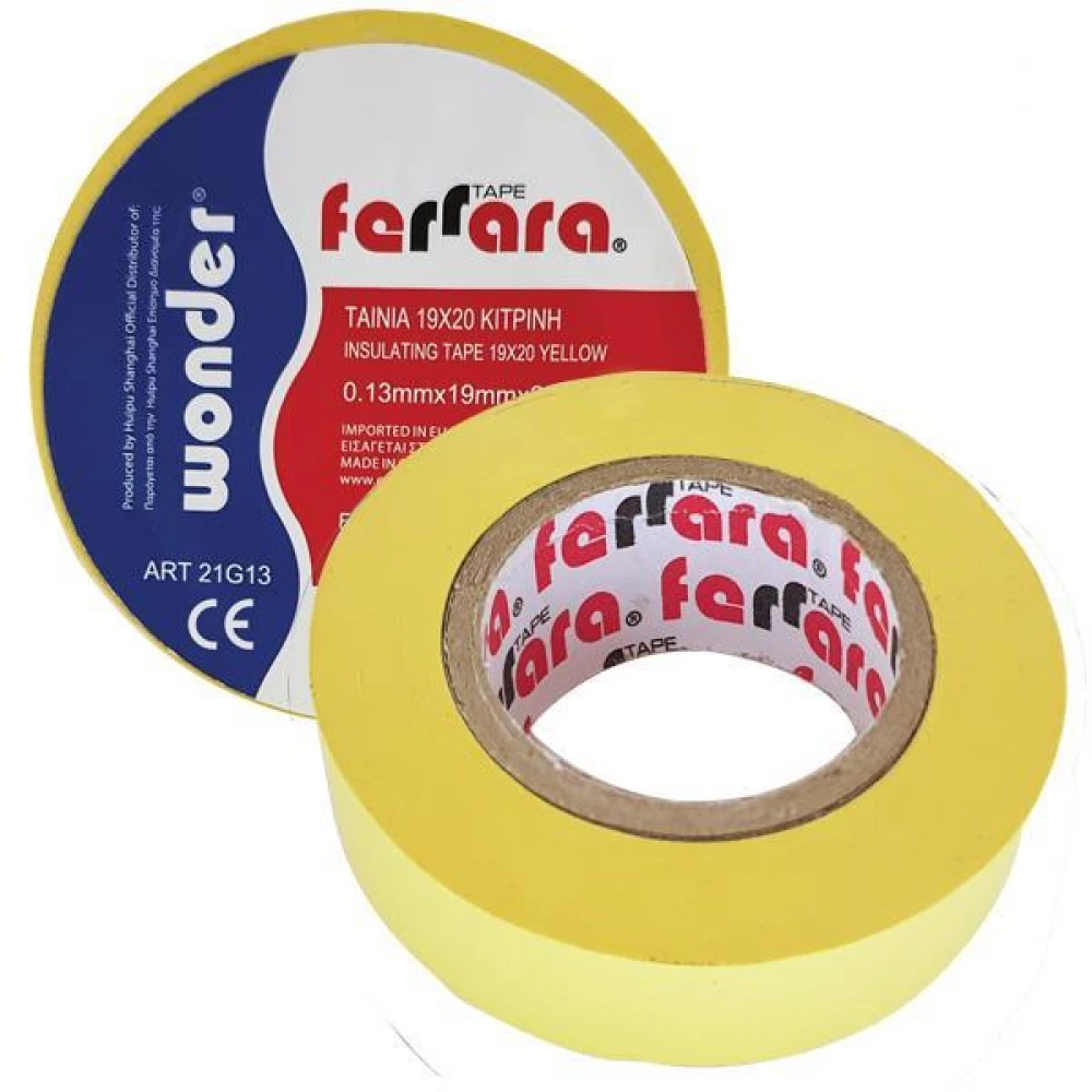 Αυθεντική Wonder Μονωτική Ταινία 19mm x 20mm Eurolamp