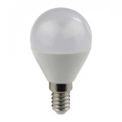 ΛΑΜΠΑ LED ΣΦΑΙΡΙΚΗ 4.9W 470lm Ε14 3000K 175-250V EUROLAMP