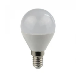 ΛΑΜΠΑ LED ΣΦΑΙΡΙΚΗ 7W Ε14 3000K 175-250V EUROLAMP