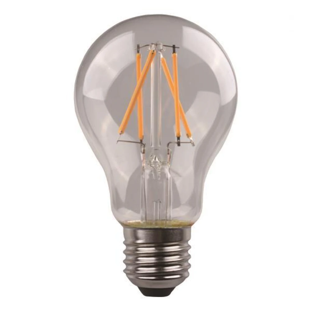Λάμπα LED Κοινή CROSSED FILAMENT 4.5W E27 220-240V CLEAR ΟΥΔΕΤΕΡΟ ΛΕΥΚΟ 4000K - Eurolamp