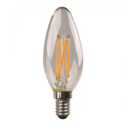 ΛΑΜΠΑ LED ΜΙΝΙΟΝ CROSSED FILAMENT 6.5W E14 220-240V ΟΥΔΕΤΕΡΟ ΛΕΥΚΟ 4000K - Eurolamp