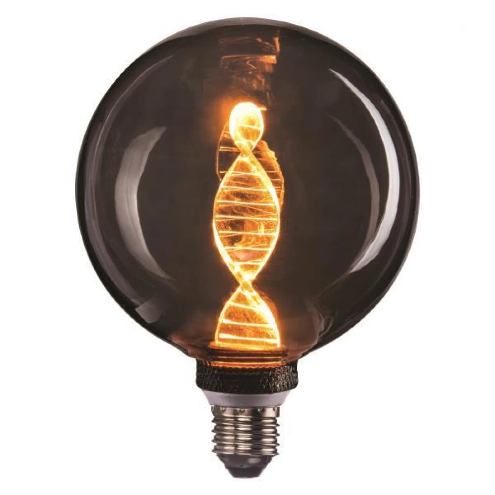 ΛΑΜΠΑ LED ΓΛΟΜΠΟΣ G125 4W E27 1800K 220-240V DNA SMOKY DIMMABLE - EUROLAMP