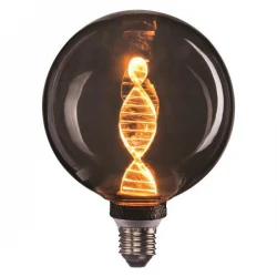 ΛΑΜΠΑ LED ΓΛΟΜΠΟΣ G125 4W E27 1800K 220-240V DNA SMOKY DIMMABLE - EUROLAMP