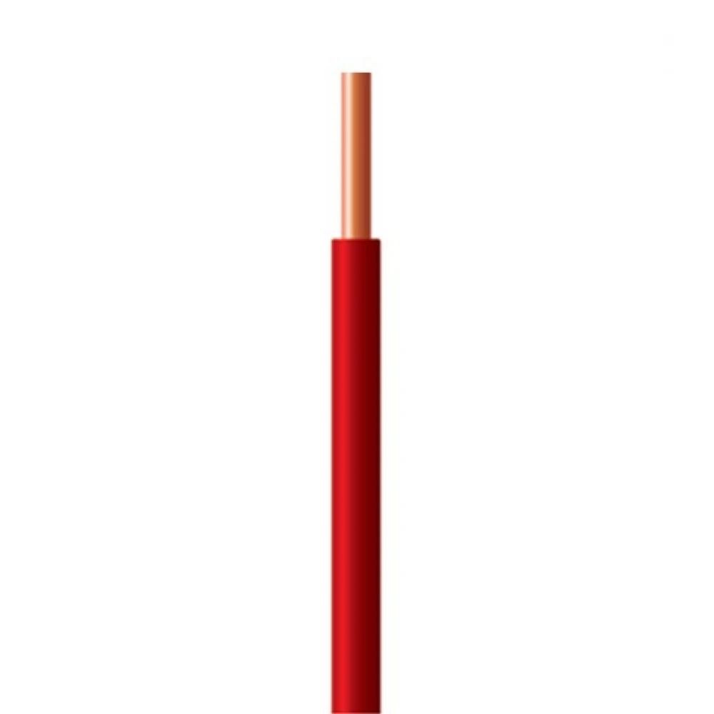 ΚΑΛΩΔΙΟ NYA ΗΟ5V-U 1Χ1mm2 ΚΟΚΚΙΝΟ EUROLAMP