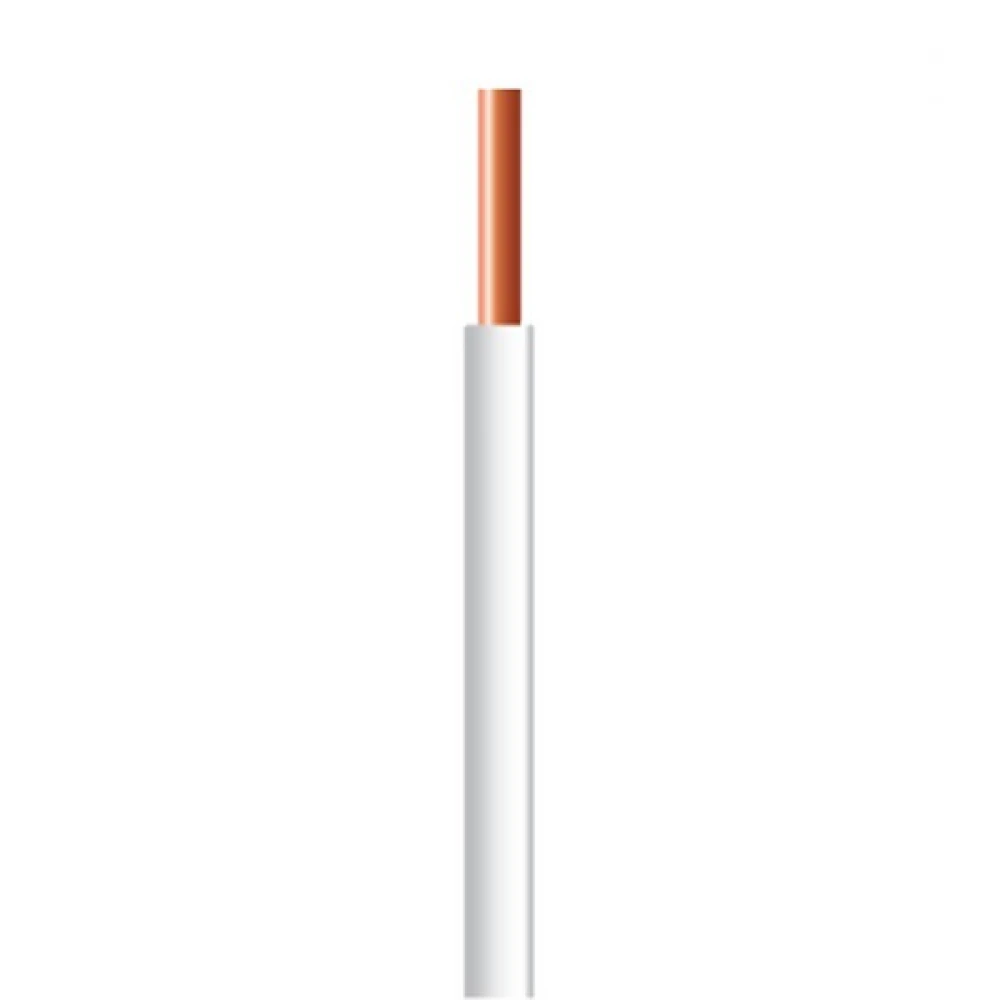 ΚΑΛΩΔΙΟ NYA ΗΟ7V-U 1Χ1,5mm2 ΛΕΥΚΟ EUROLAMP