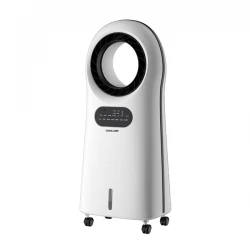 AIR COOLER ΛΕΥΚΟ ΧΩΡΙΣ ΦΤΕΡΩΤΕΣ RGB ΦΩΣ ΜΕ ΚΟΝΤΡΟΛ ΚΑΙ ΙΟΝΙΣΤΗ 3,5L 110W EUROLAMP