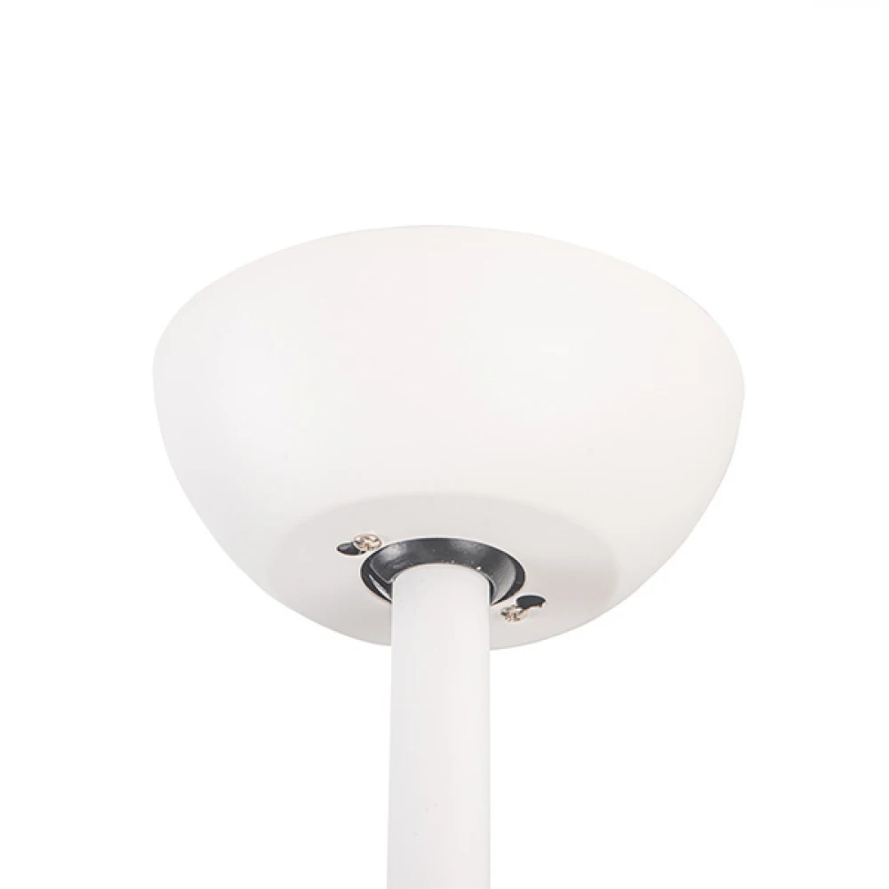 ΑΝΕΜΙΣΤΗΡΑΣ ΟΡΟΦΗΣ ΑΔΙΑΒΡΟΧΟΣ IP44  ΛΕΥΚΟΣ, 3 ΦΤΕΡΩΤΕΣ, ΜΕ ΚΟΝΤΡΟΛ Φ132 DC 35W Eurolamp