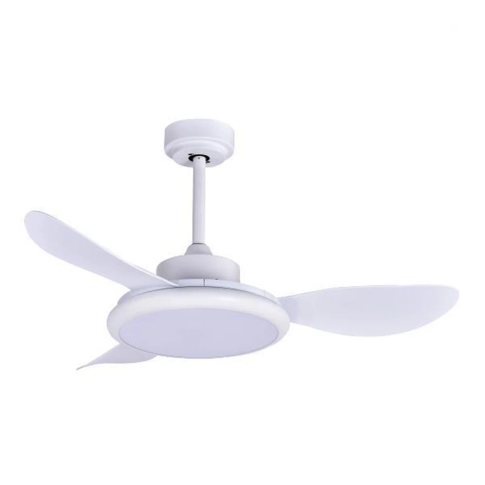 ΑΝΕΜΙΣΤΗΡΑΣ ΟΡΟΦΗΣ ΛΕΥΚΟΣ ΜΕ LED ΦΩΣ ΚΑΙ ΚΟΝΤΡΟΛ Φ107 DC 35W EUROLAMP