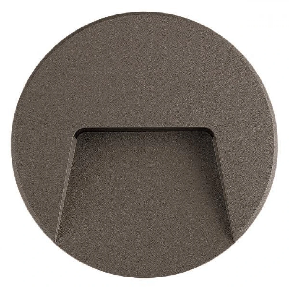 LED Φωτιστικό Τοίχου Slim 3W IP65 Σε Γραφίτη Eurolamp