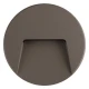 LED Φωτιστικό Τοίχου Slim 3W IP65 Σε Γραφίτη Eurolamp