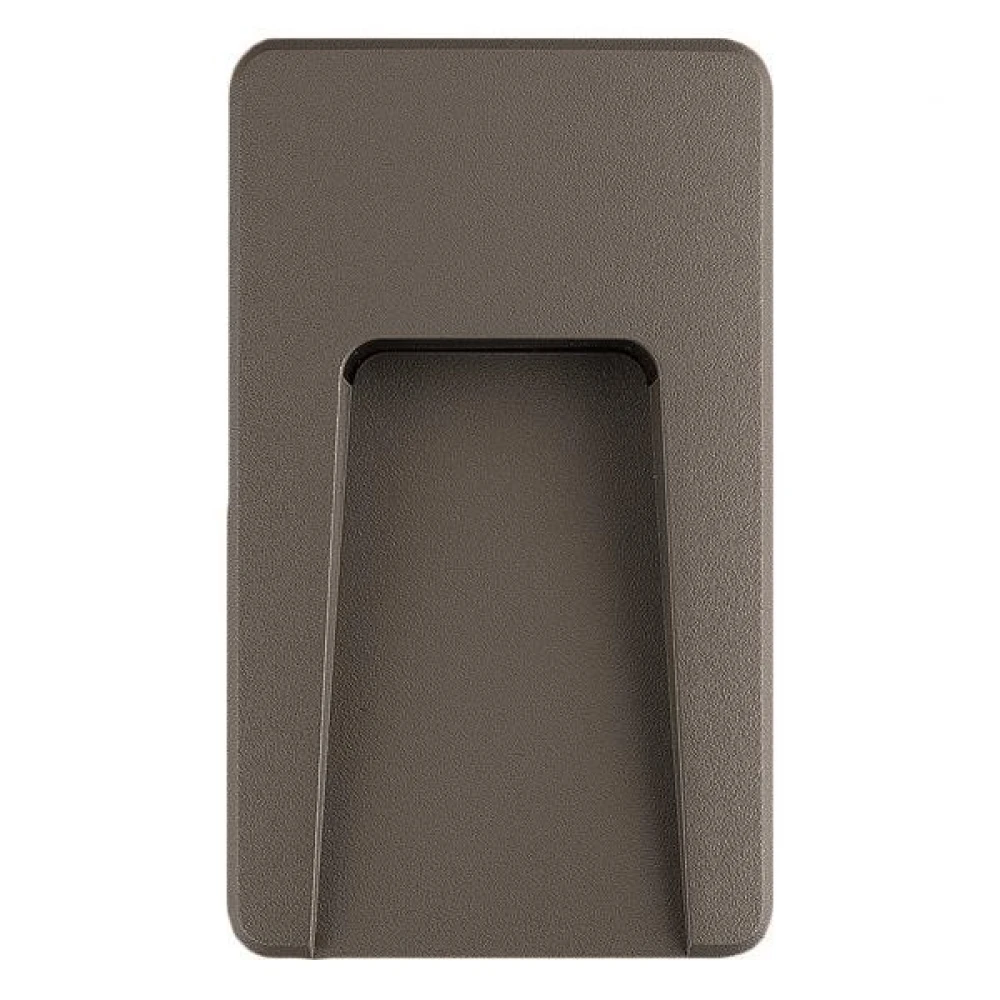 LED Φωτιστικό Τοίχου Slim 3W IP65 Σε Γραφίτι 9x15cm Eurolamp