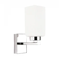 Φωτιστικό Μπάνιου "MIRA" NO2 1ΧE14 ΜΑX 7W LED ΛΕΥΚΟ/ ΝΙΚΕΛ - Eurolamp