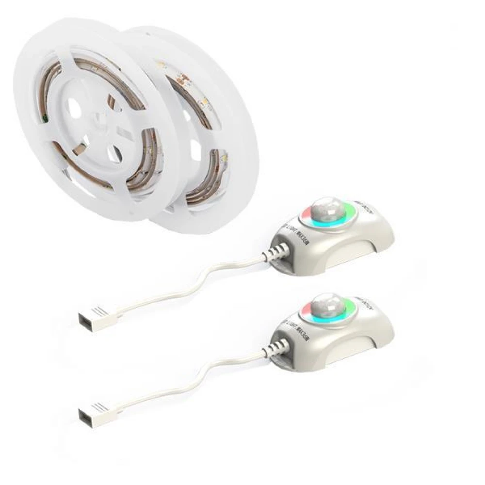 Ταινία LED DIMMABLE Με Αισθητήρα Κίνησης 1,5M 9W 12V RGB IP65 ΣΕΤ 2ΤΜΧ PRO - Eurolamp