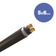 Καλώδιο NYY J1VV-R 5Χ6MM2 (DRUM) - Eurolamp