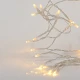 ΣΕΙΡΑ, 24 LED 3mm, ΜΠΑΤΑΡΙΑΣ 3xAA, 8 ΠΡΟΓΡΑΜΜΑΤΑ & ΜΝΗΜΗ, TIMER, ΔΙΑΦΑΝΟ PVC ΚΑΛΩΔΙΟ, ΘΕΡΜΟ ΛΕΥΚΟ LED, ANA 10cm, ΠΡΟΕΚΤΑΣΗ ΠΑΡΟΧΗΣ 30cm, IP44, DISPLAY BOX (24τμχ) Magic Christmas