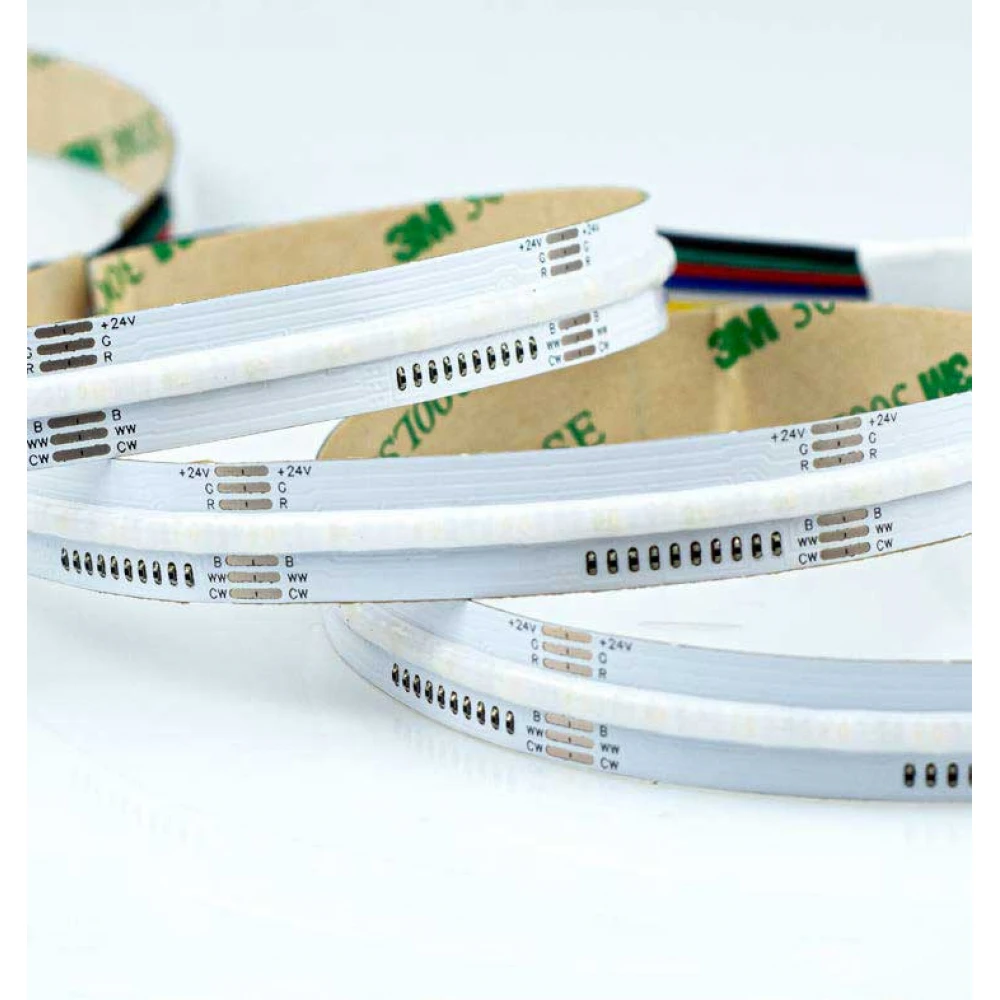 ΤΑΙΝΙΑ LED COB 5M 12W 24V RGBW 4000K 640L/M IP44 PRO EUROLAMP