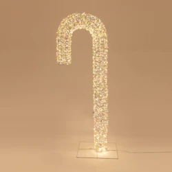 ΦΩΤΙΖΟΜΕΝΟ ΜΠΑΣΤΟΥΝΙ ΙΡΙΔΙΖΟΝ 100cm, 960 LED, 24V ΜΕΤΑΣΧΗΜΑΤΙΣΤΗ, TIMER , ΑΣΗΜΙ ΧΑΛΚΙΝΟ ΚΑΛΩΔΙΟ, ΘΕΡΜΟ ΛΕΥΚΟ LED, ΠΡΟΕΚΤΑΣΗ ΠΑΡΟΧΗΣ 5m, IP44