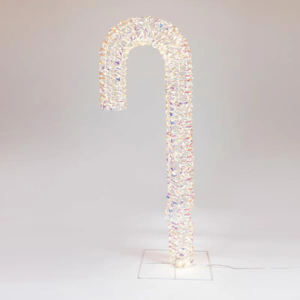 ΦΩΤΙΖΟΜΕΝΟ ΜΠΑΣΤΟΥΝΙ ΙΡΙΔΙΖΟΝ 100cm, 960 LED, 24V ΜΕΤΑΣΧΗΜΑΤΙΣΤΗ, TIMER , ΑΣΗΜΙ ΧΑΛΚΙΝΟ ΚΑΛΩΔΙΟ, ΘΕΡΜΟ ΛΕΥΚΟ LED, ΠΡΟΕΚΤΑΣΗ ΠΑΡΟΧΗΣ 5m, IP44