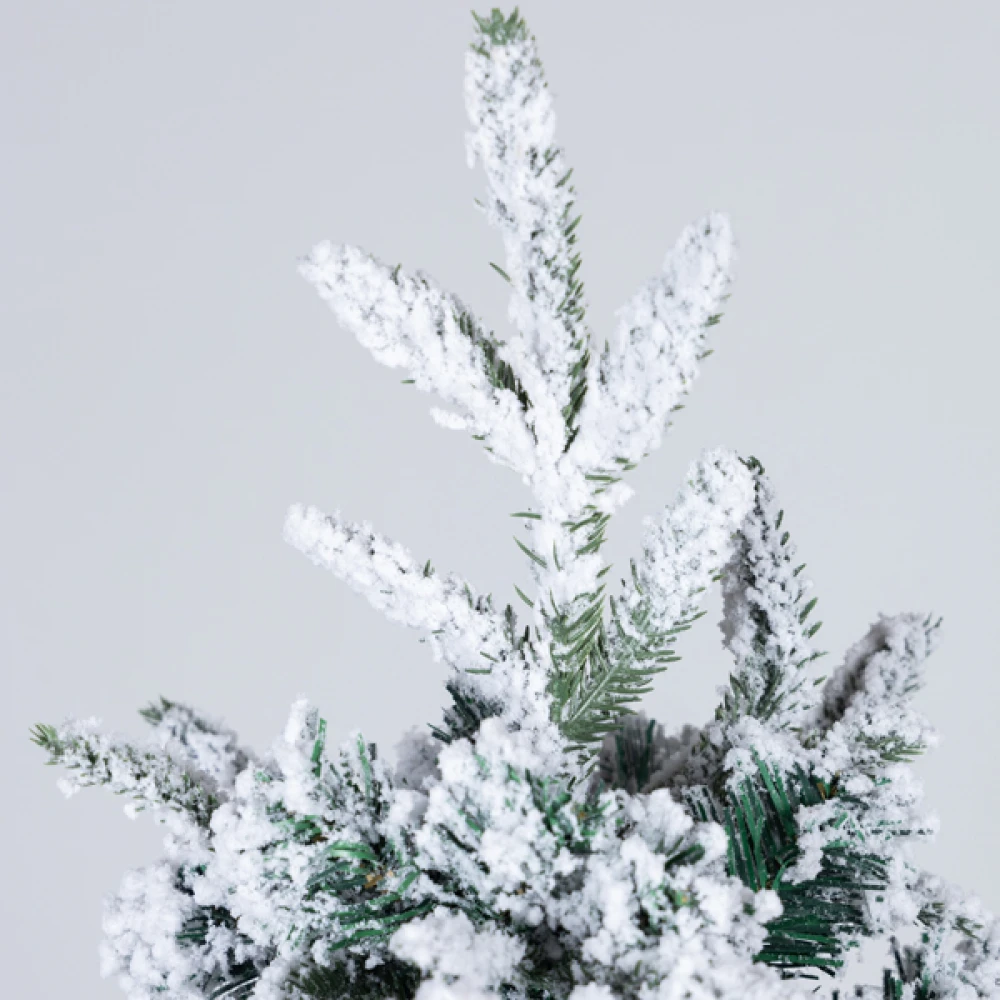 ΔΕΝΤΡΑΚΙ ΧΙΟΝΙΣΜΕΝΟ, PE KAI PVC, ΣΕ ΓΛΑΣΤΡΑΚΙ, 90cm - Magic Christmas