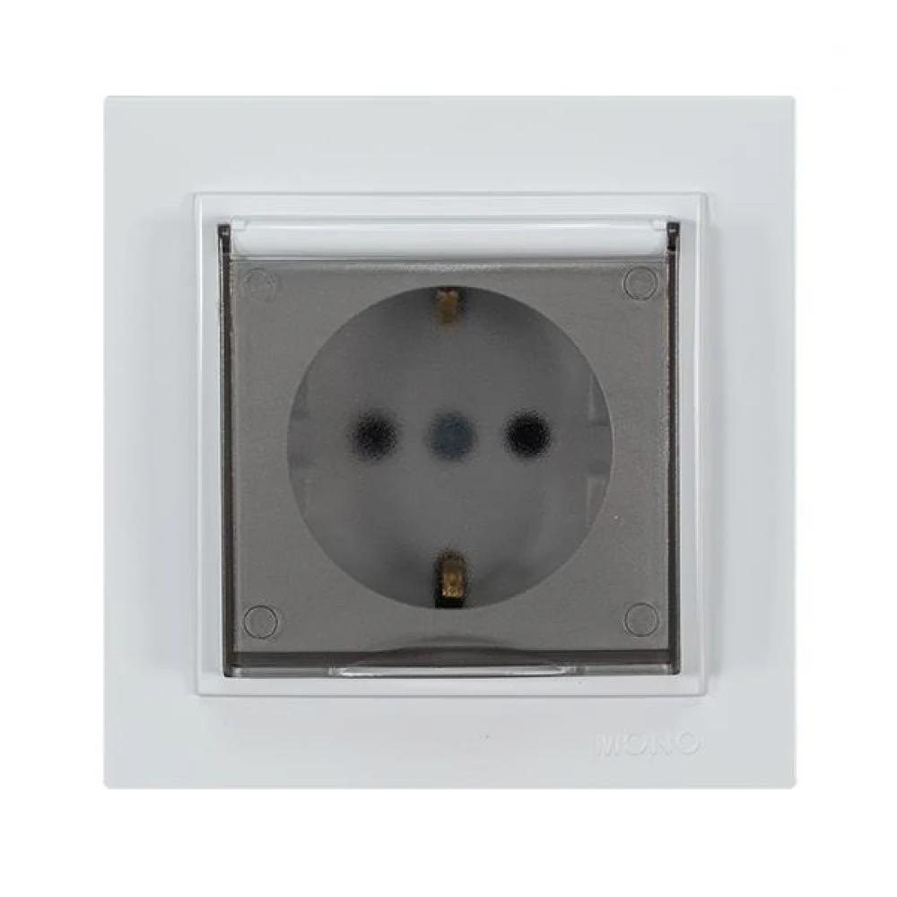 ΠΡΙΖΑ ΣΟΥΚΟ ΚΑΠΑΚΙ 16A ΛΕΥΚΗ EUROLAMP