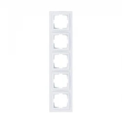 ΠΛΑΙΣΙΟ 5 ΘΕΣΕΩΝ ΛΕΥΚΟ EUROLAMP