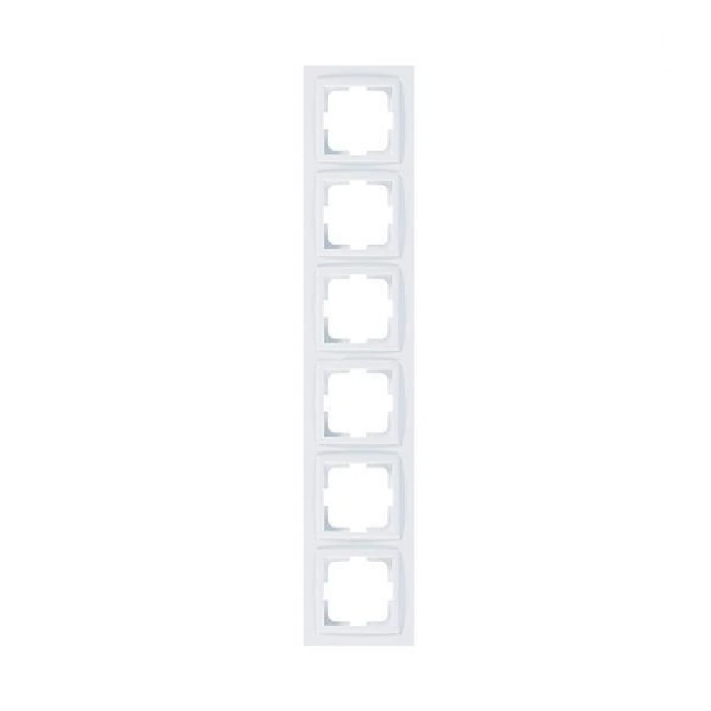 ΠΛΑΙΣΙΟ 6 ΘΕΣΕΩΝ ΛΕΥΚΟ EUROLAMP