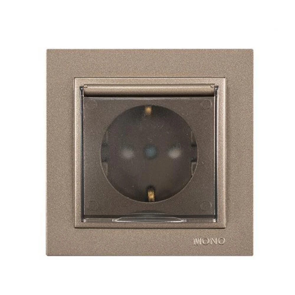 ΠΡΙΖΑ ΣΟΥΚΟ ΚΑΠΑΚΙ 16A ΛΕΥΚΗ ΚΟΥΜΠΩΤΟΣ ΜΕ ΠΑΙΔΙΚΗ ΠΡΟΣΤΑΣΙΑ LIGHT FUME EUROLAMP