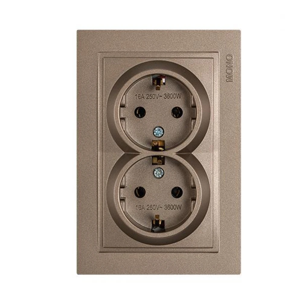 ΠΡΙΖΑ ΣΟΥΚΟ ΔΙΠΛΗ ΧΩΝΕΥΤΗ 16A LIGHT FUME EUROLAMP