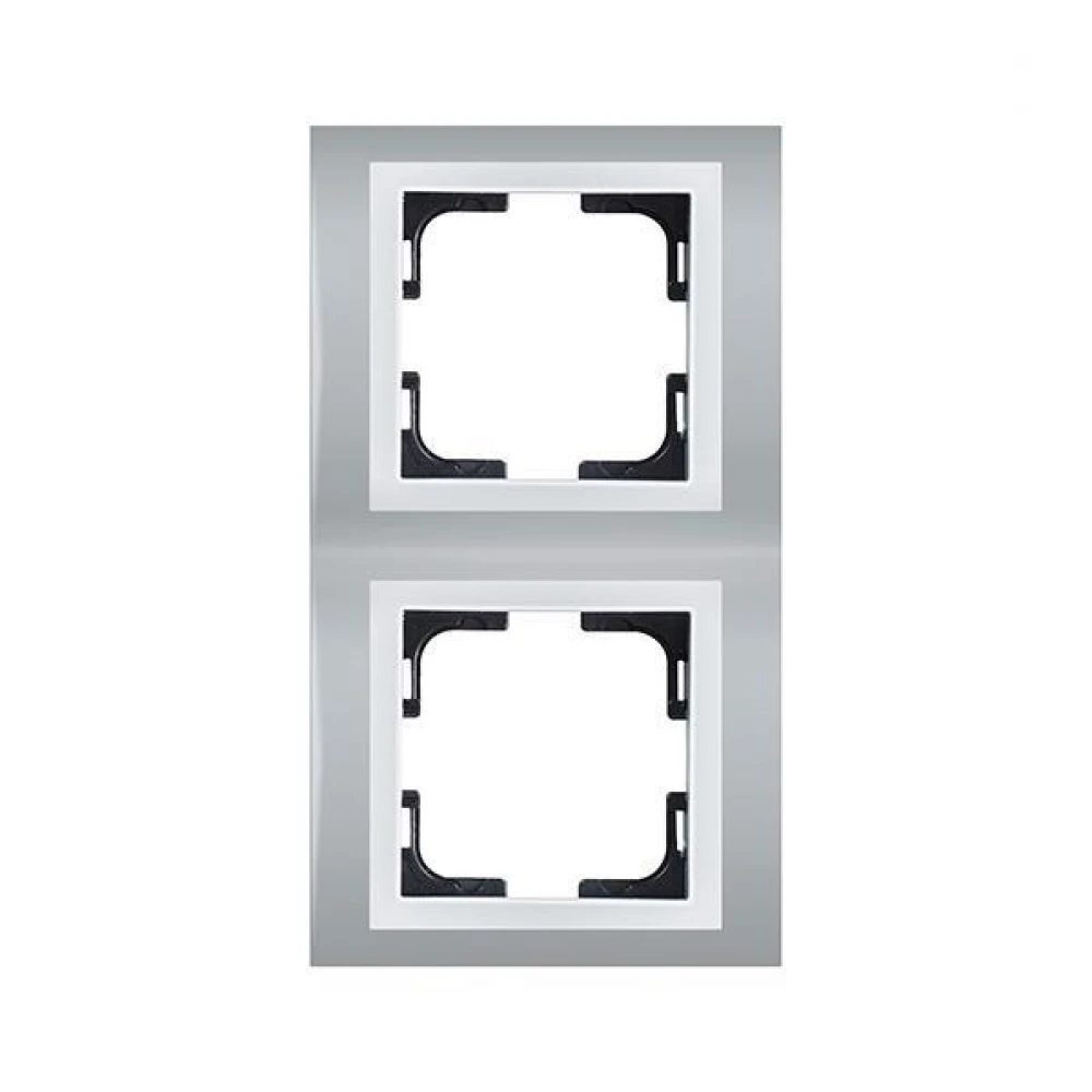 ΠΛΑΙΣΙΟ 2 ΘΕΣΕΩΝ ΝΙΚΕΛ EUROLAMP