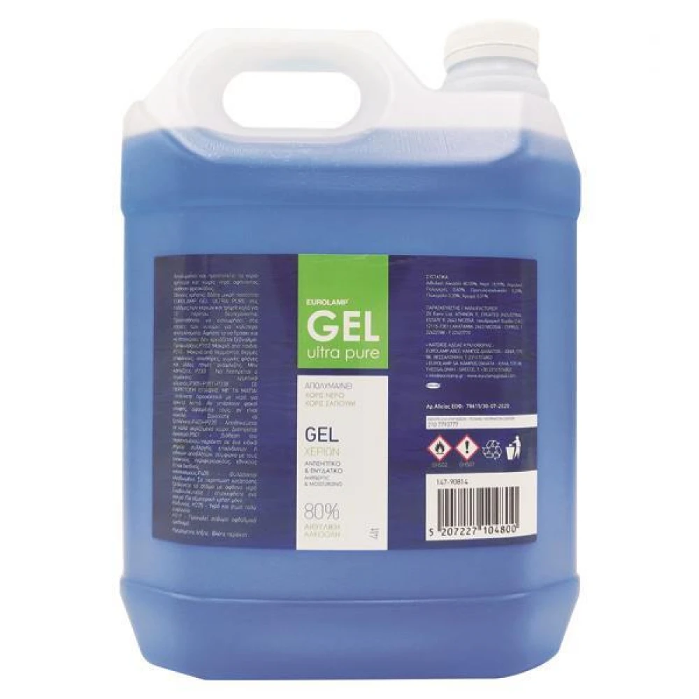 ΑΝΤΙΣΗΠΤΙΚΟ GEL ΧΕΡΙΩΝ 4L ΑΝΤΑΛΛΑΚΤΙΚΟ