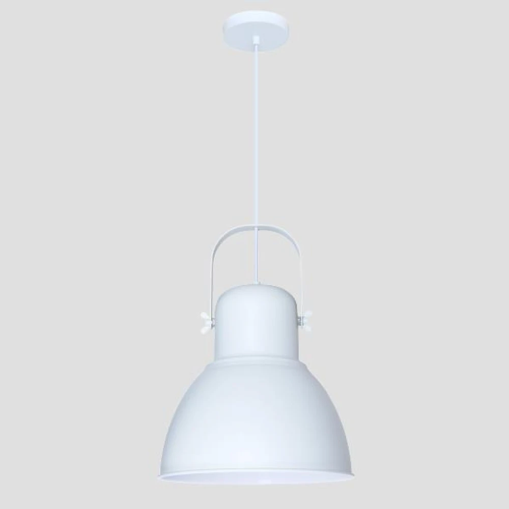 ΦΩΤΙΣΤΙΚΟ ΚΑΜΠΑΝΑ Ε27 ΛΕΥΚΗ/ΛΕΥΚΗ - Eurolamp