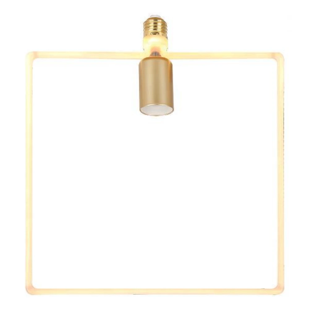 ΛΑΜΠΑ LED SOFT FILAMENT ΤΕΤΡΑΓΩΝΟ 12W E27 2700K 220-240V DIMMABLE FROST