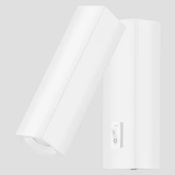 ΑΠΛΙΚΑ ΤΟΙΧΟΥ ΕΞΩΤΕΡΙΚΗ LED 3W 3000Κ ALK01 ΛΕΥΚΗ - EUROLAMP