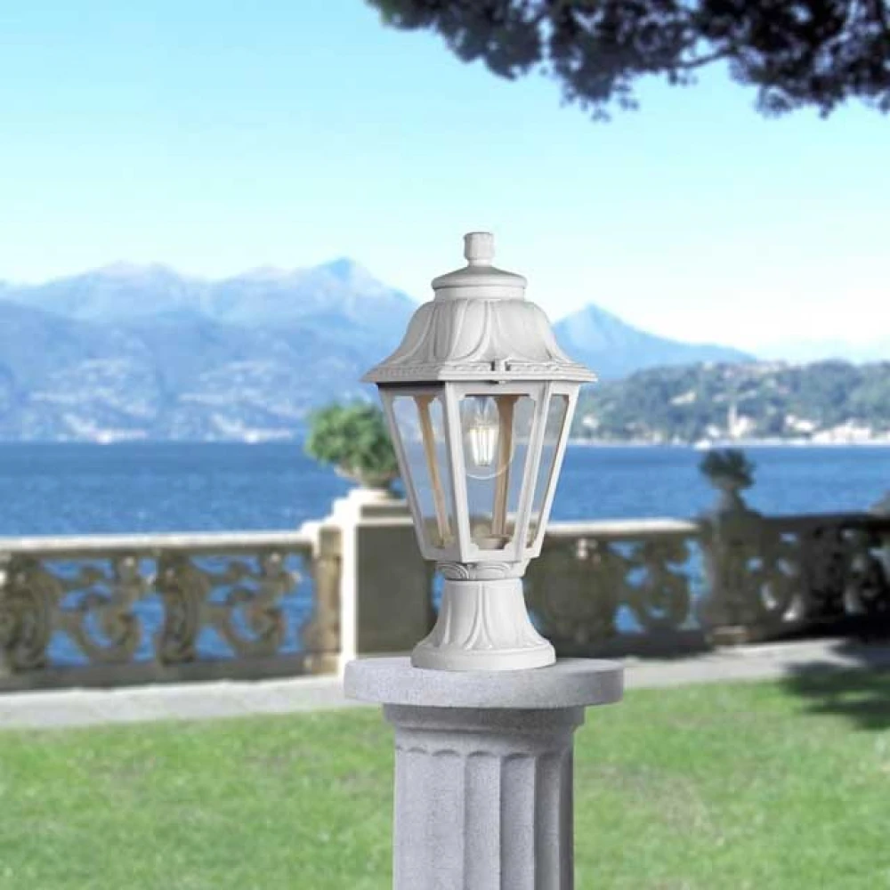 FUMAGALLI MIKROLOT ANNA ΦΩΤΙΣΤΙΚΟ ΚΟΡΥΦΗΣ 1xΕ27 220X385mm  ΕΞΑΓΩΝΟ ΛΕΥΚΟ