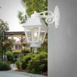 FUMAGALLI BISSO MARY ΑΠΛΙΚΑ ΤΟΙΧΟΥ 1xΕ27 ΤΕΤΡΑΓΩΝΗ ΠΡΟΣ ΤΑ ΠΑΝΩ ΚΑΙ ΚΑΤΩ ΛΕΥΚΗ