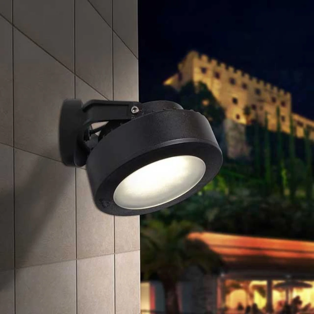 FUMAGALLI TOMMY ΠΡΟΒΟΛΕΑΣ GX53 LED 3W 3CCT ΜΑΥΡΟΣ