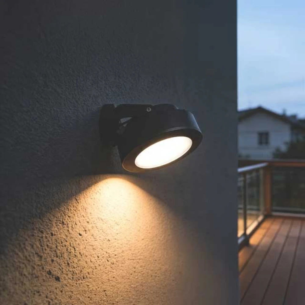FUMAGALLI TOMMY ΠΡΟΒΟΛΕΑΣ GX53 LED 3W 3CCT ΜΑΥΡΟΣ