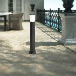 FUMAGALLI AMELIA 800 ΟΠΑΛ 1xE27 LED 8,5W CCT ΜΑΥΡΟ