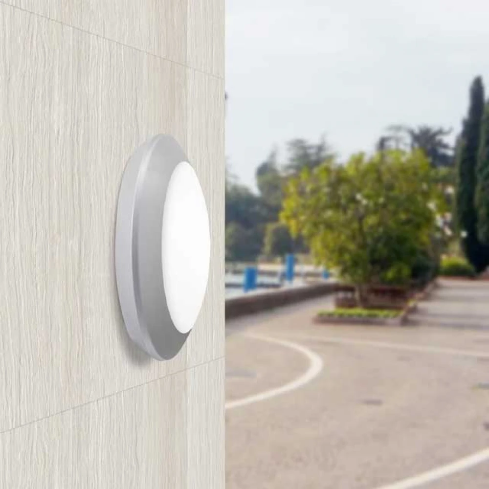 FUMAGALLI BERTA ΑΠΛΙΚΑ ΤΟΙΧΟΥ 1xE27 Ø275mm ΓΚΡΙ