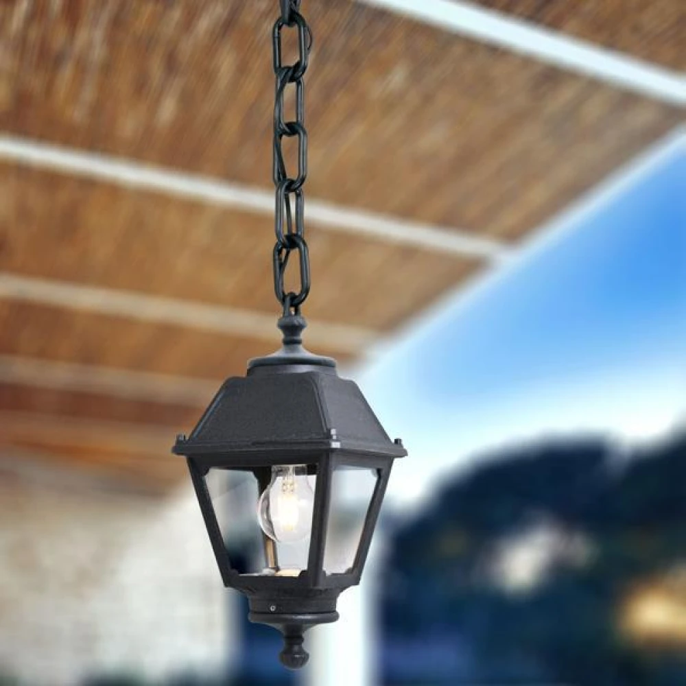 FUMAGALLI SICHEM MARY ΚΡΕΜΑΣΤΟ ΦΩΤΙΣΤΙΚΟ ΤΕΤΡΑΓΩΝΟ ΜΑΥΡΟ 180X780MM E27