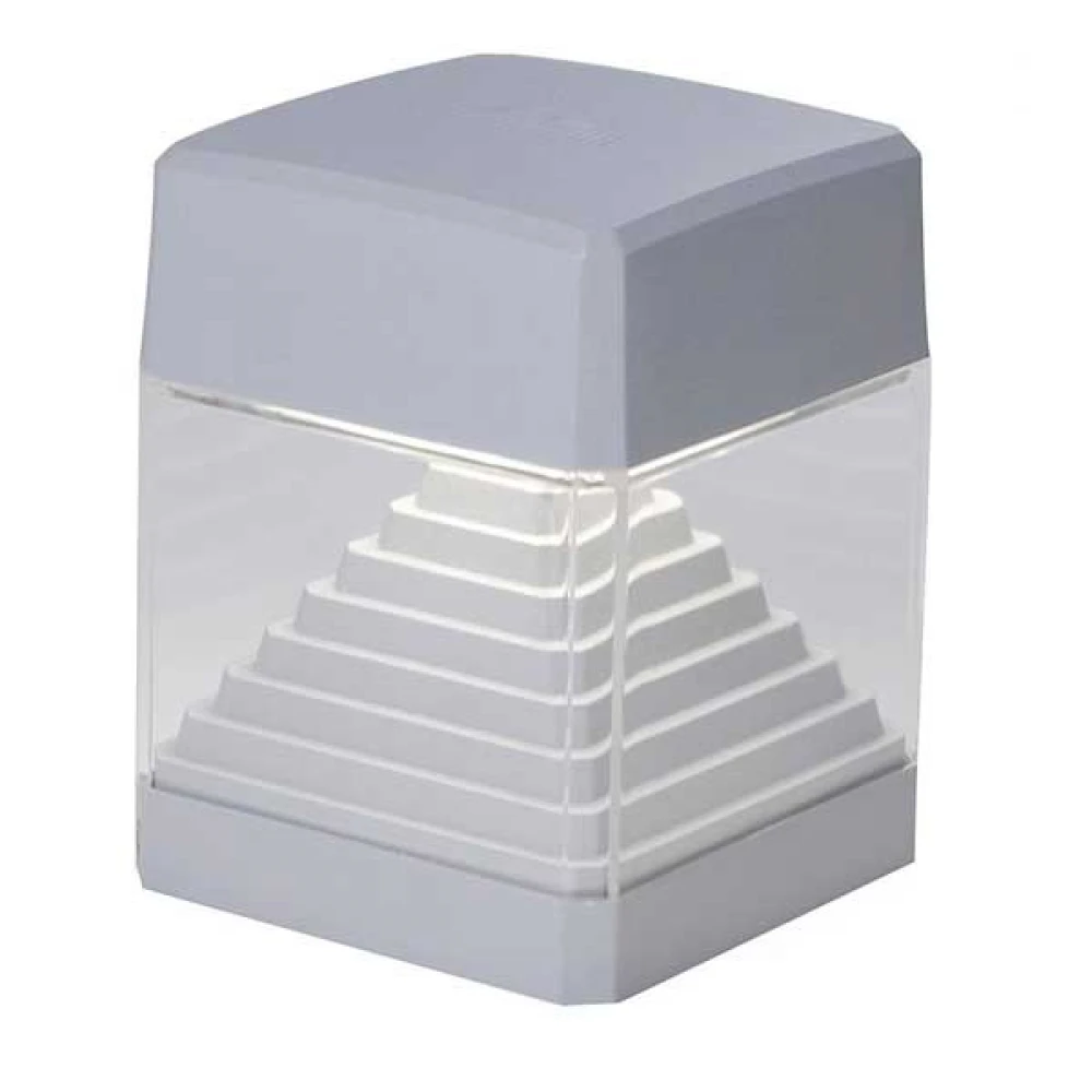 FUMAGALLI ESTER WALL ΑΠΛΙΚΑ ΤΟΙΧΟΥ  1XGX53 LED 3W 3CCT(3000K-4000K-6500K) 165mmX126mm ΓΚΡΙ