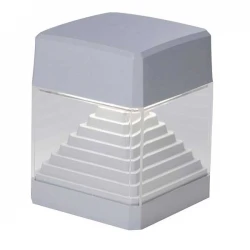 FUMAGALLI ESTER WALL ΑΠΛΙΚΑ ΤΟΙΧΟΥ  1XGX53 LED 3W 3CCT(3000K-4000K-6500K) 165mmX126mm ΓΚΡΙ