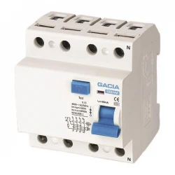 Ρελέ Διαρροής 4Χ40Α 30MΑ GACIA TYPE AC