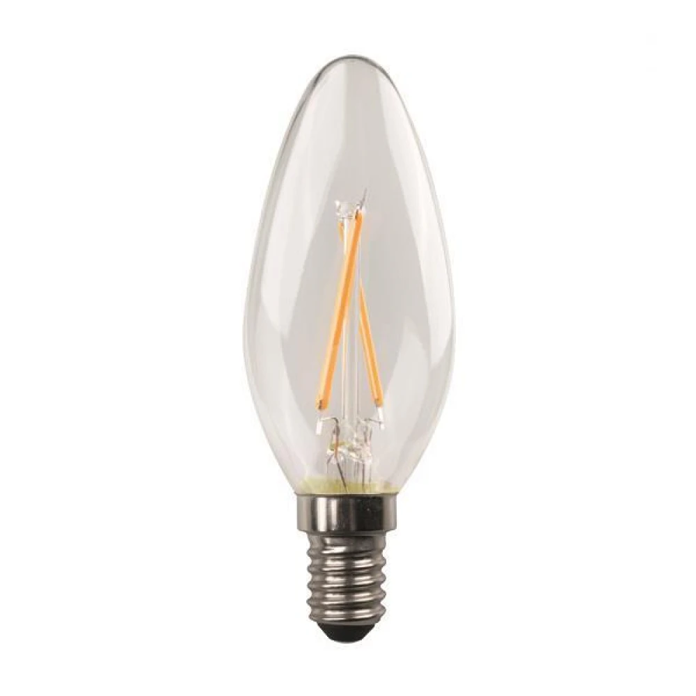 Λάμπα LED Μinion CROSSED FILAMENT 4.5W E14 220-240V Θερμό Λευκό 3000K Eurolamp