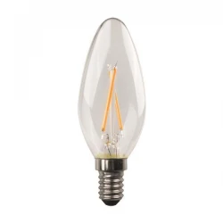 Λάμπα LED Μinion CROSSED FILAMENT 4.5W E14 220-240V Θερμό Λευκό 2700K Eurolamp