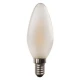 Λάμπα LED Μinion CROSSED FILAMENT 4.5W E14 220-240V FROST DIMMABLE Θερμό Λευκό 3000K Eurolamp